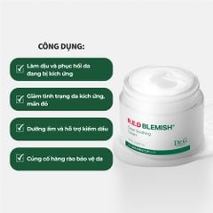 Kem Dưỡng Ẩm Làm Dịu Da, Phục Hồi & Giảm Đỏ Da Dr.G R.E.D Blemish Clear Soothing Cream 70ml