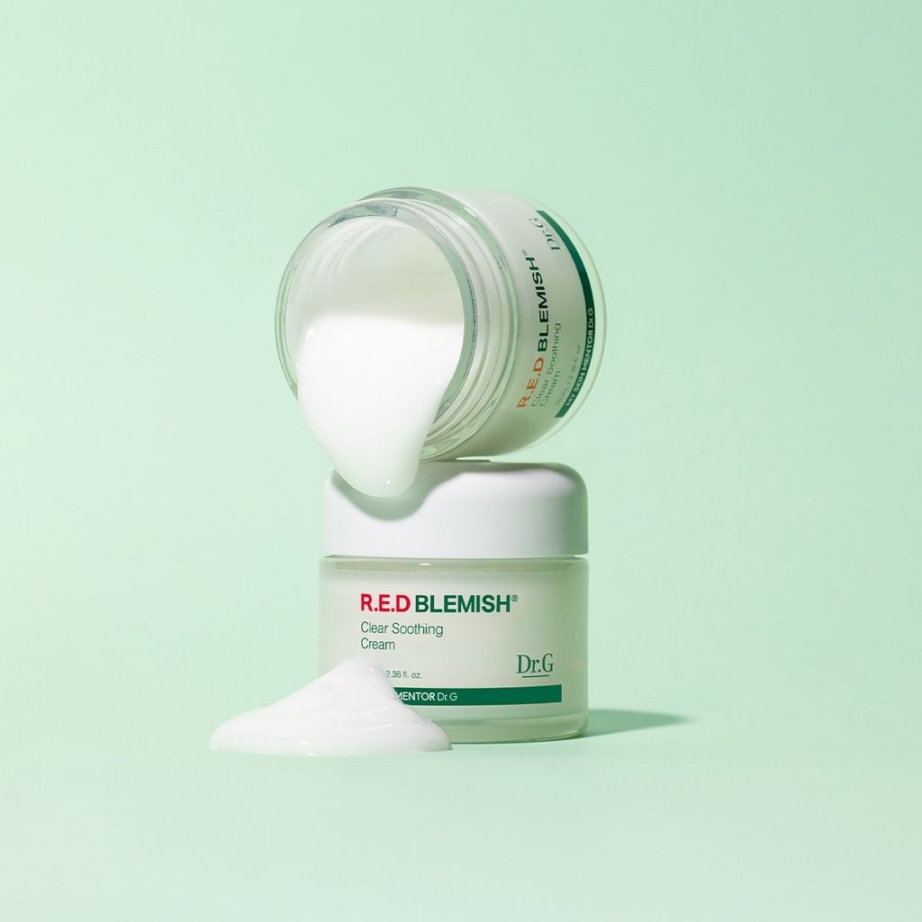 Kem Dưỡng Ẩm Làm Dịu Da, Phục Hồi & Giảm Đỏ Da Dr.G R.E.D Blemish Clear Soothing Cream 70ml