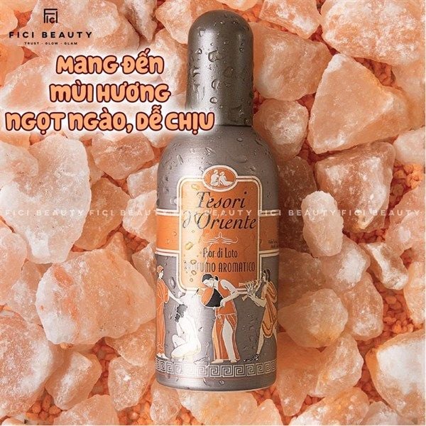 Xịt Thơm Nước Hoa Toàn Thân Dưỡng Ẩm Cơ Thể Tesori Hoa sen 100ml