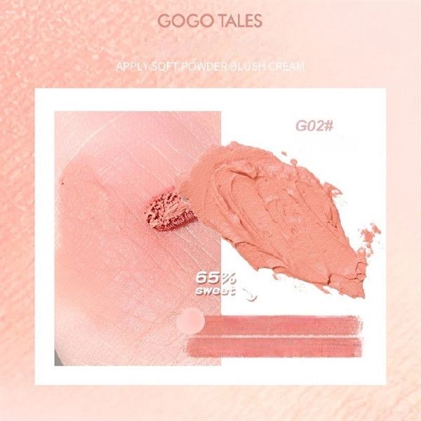NĐT - Phấn hồng dạng kem GOGO TALES