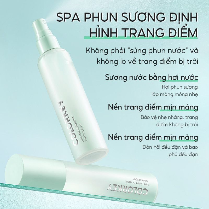 COLORKEY Xịt Khóa Nền Long Lasting Snapshot Finishing Spray 100ml