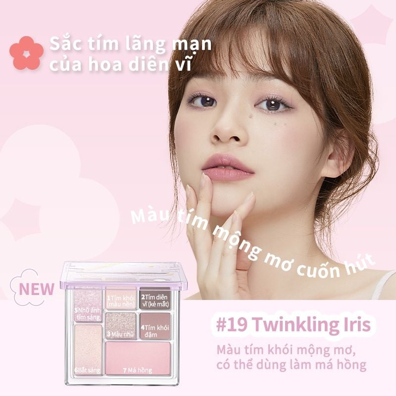 Phấn Mắt Judydoll Play Colors Eyeshadow Palette