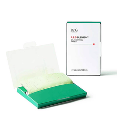 Giấy Thấm Dầu Kiểm Soát Dầu Nhờn Dành Cho Da Nhạy Cảm Dr.G R.E.D Blemish Oil Control Paper - 70 Tờ