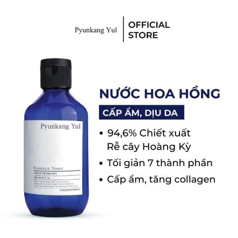 Nước Hoa Hồng Cấp Ẩm, Kháng Viêm Essence Toner Pyunkang Yul 200ml