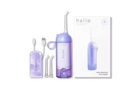 Máy Tăm Nước Cầm Tay Làm Sạch Răng Miệng, Chăm Sóc Nướu Halio UltraClean Oral Irrigator Periwinkle
