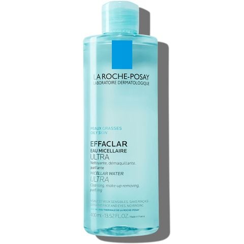 Nước Tẩy Trang Dành Cho Da Dầu Mụn, Da Nhạy Cảm La Roche-Posay Micellar Water Ultra Oily Skin