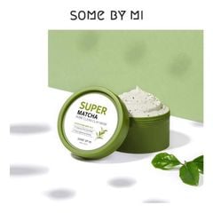 Mặt Nạ Đất Sét Trà Xanh Giúp Làm Sạch, Thu Nhỏ Lỗ Chân Lông Some By Mi Super Matcha Pore Clean Clay Mask 100g