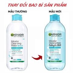 Nước Tẩy Trang Làm Sạch Sâu Garnier Micellar Cleansing Water