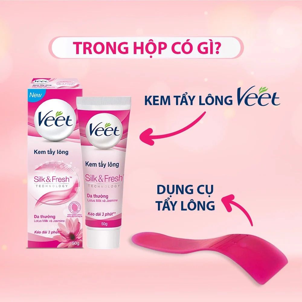 Kem Tẩy Lông Veet Hair Removal Cream