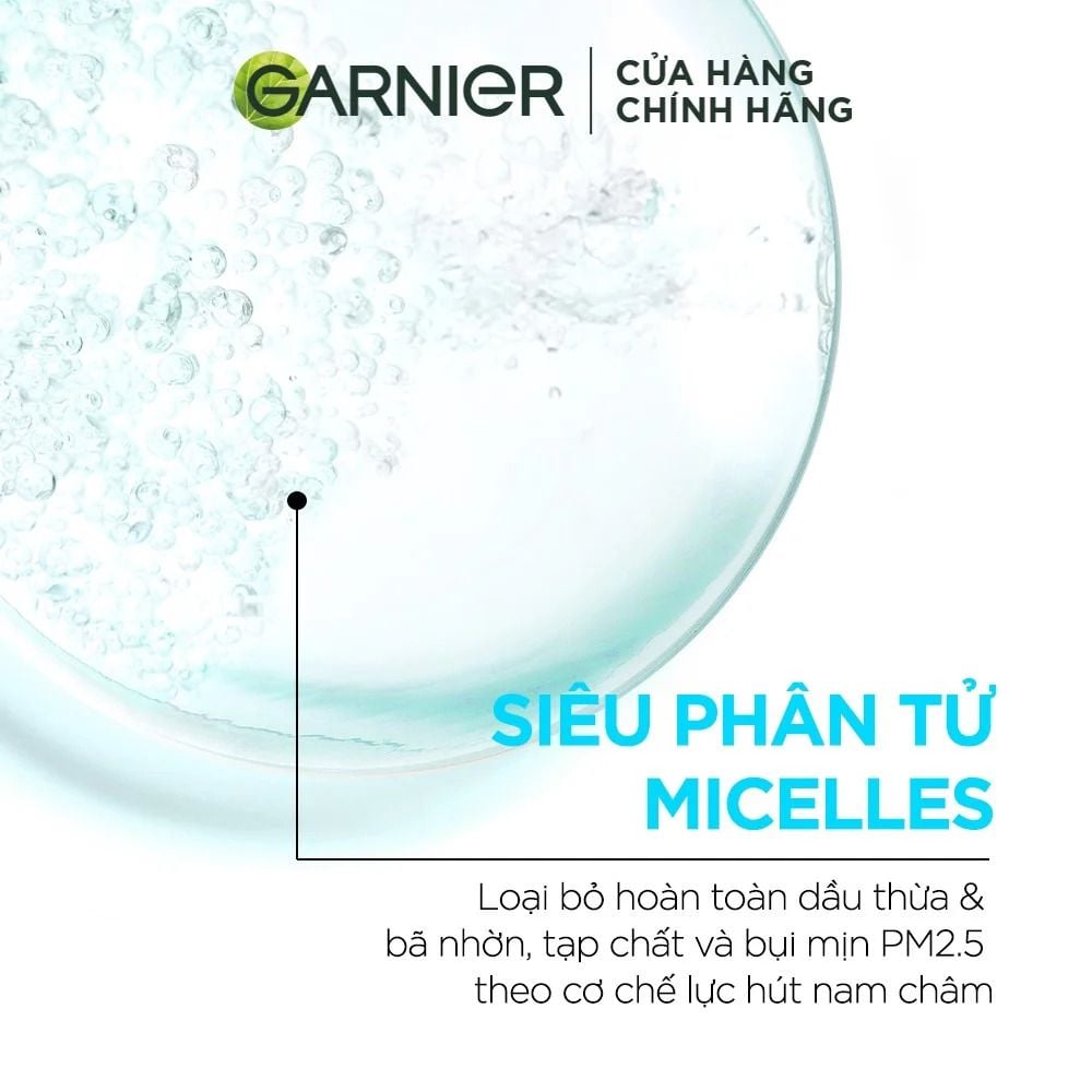 Nước Tẩy Trang Làm Sạch Sâu Garnier Micellar Cleansing Water