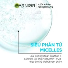 Nước Tẩy Trang Làm Sạch Sâu Garnier Micellar Cleansing Water