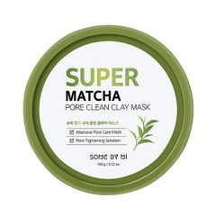 Mặt Nạ Đất Sét Trà Xanh Giúp Làm Sạch, Thu Nhỏ Lỗ Chân Lông Some By Mi Super Matcha Pore Clean Clay Mask 100g