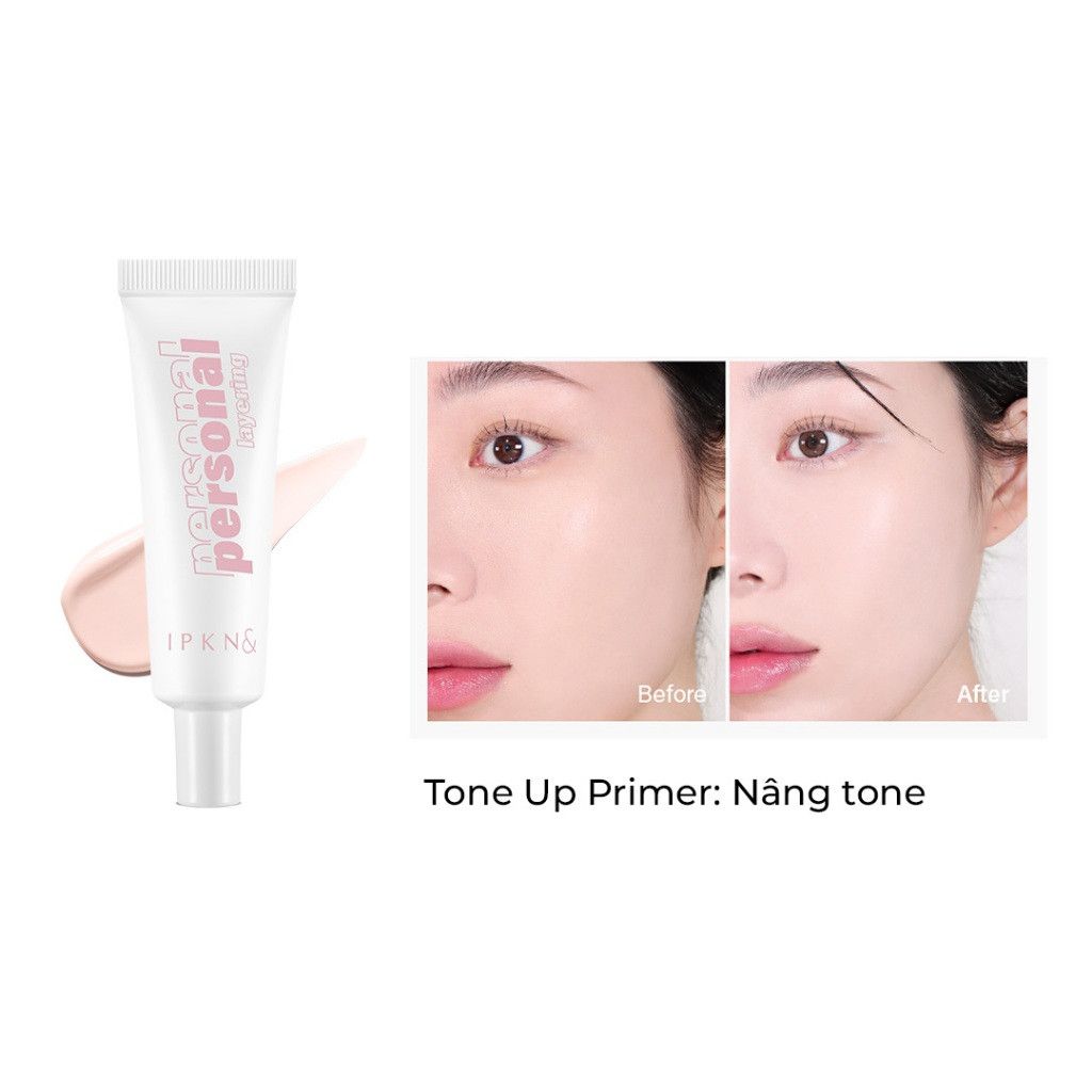 Kem Lót IPKN Personal Correcting Base X Personal Basea Nâng Tone Hiệu chỉnh Sắc Tố  25gr
