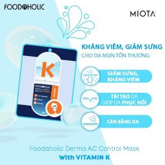 Mặt Nạ Giấy Chăm Sóc Da Toàn Diện Foodaholic Essential Mask 23g