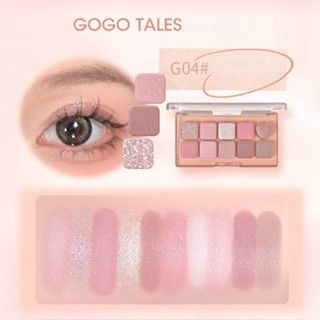 GOGO TALES Bảng Phấn Mắt 10 ô Sweet Misty