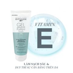 Sửa Rửa Mặt Dạng Gel Byphasse Purifying Cleansing Gel 200ml