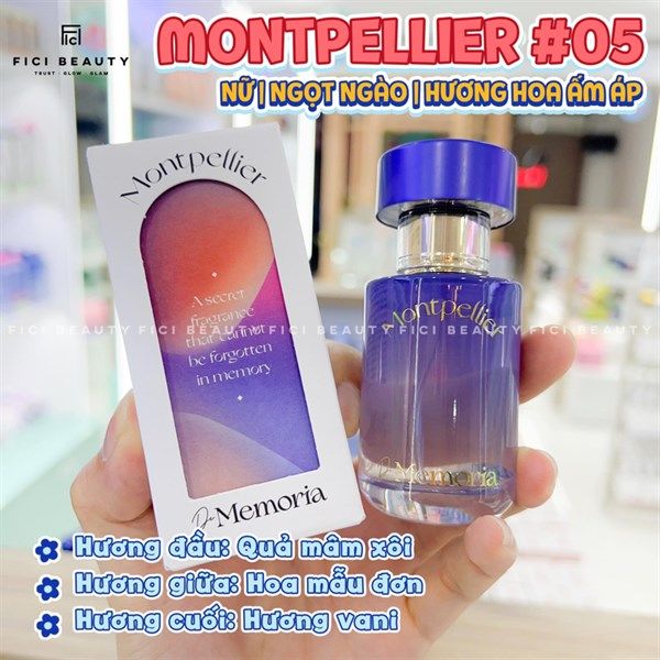 Nước Hoa DE MEMORIA 30ml - 05 Montpelier