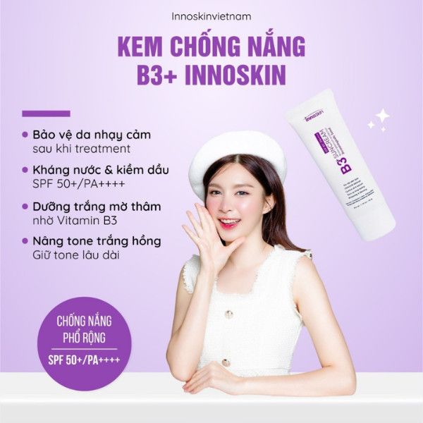 Kem Chống Nắng Innoskin B3 Suncream 50g