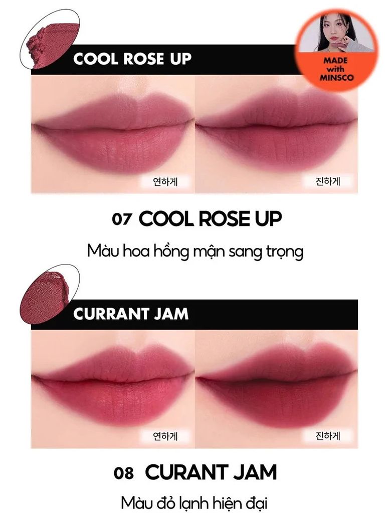 Son Kem Lì Romand Blur Fudge Tint 5g