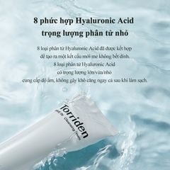 Sữa Rửa Mặt Torriden Tạo Bọt Dưỡng Ẩm Dal DIVE-IN Low Molecular Hyaluronic Acid Cleansing Foam 150ml