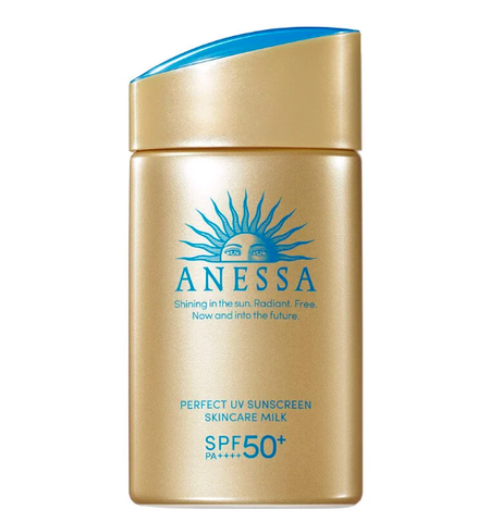 Kem Chống Nắng Dạng Sữa Chống Trôi Anessa Perfect UV Sunscreen Skincare Milk SPF50+/PA++++
