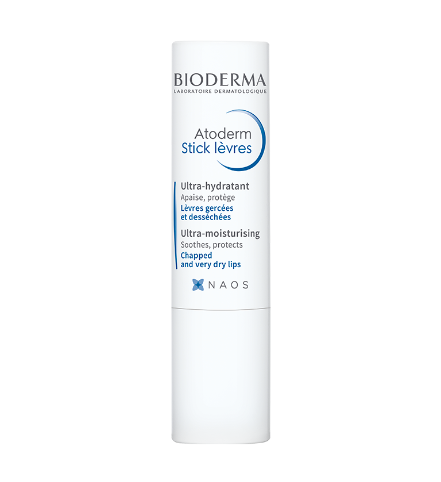 Son Dưỡng Làm Dịu Môi Khô, Nứt Nẻ Bioderma Atoderm Stick Levres 4g
