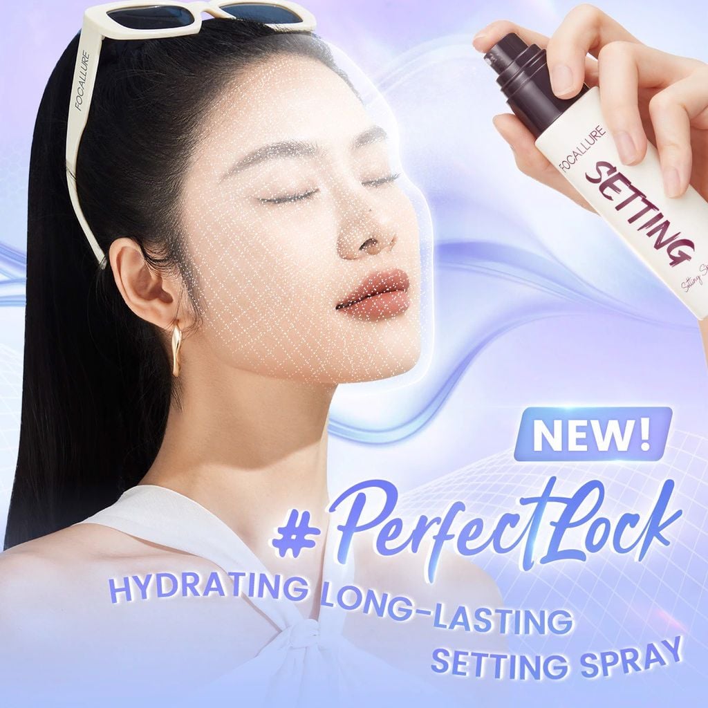 Xịt Khóa Makeup FOCALLURE Flawless Long-Lasting Setting Spray FA352 65g