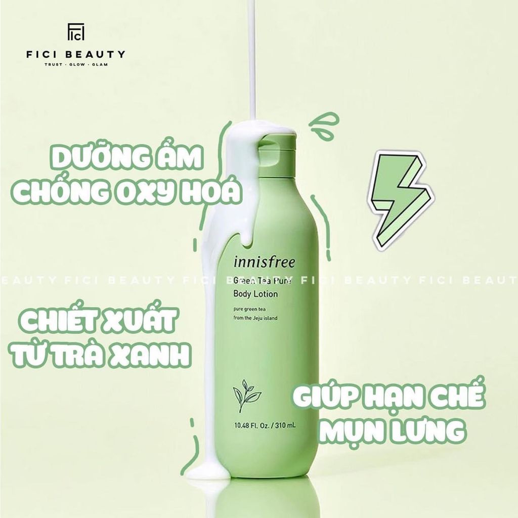 Sữa Tắm Trắng Sáng, Mềm Mịn Da Innisfree Body Cleanser 310ml