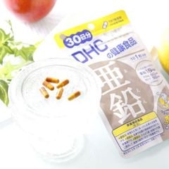 Viên Uống Hỗ Trợ Miễn Dịch, Tăng Cường Sức Đề Kháng, Cải Thiện Da Mụn, Bổ Sung Kẽm DHC Zinc
