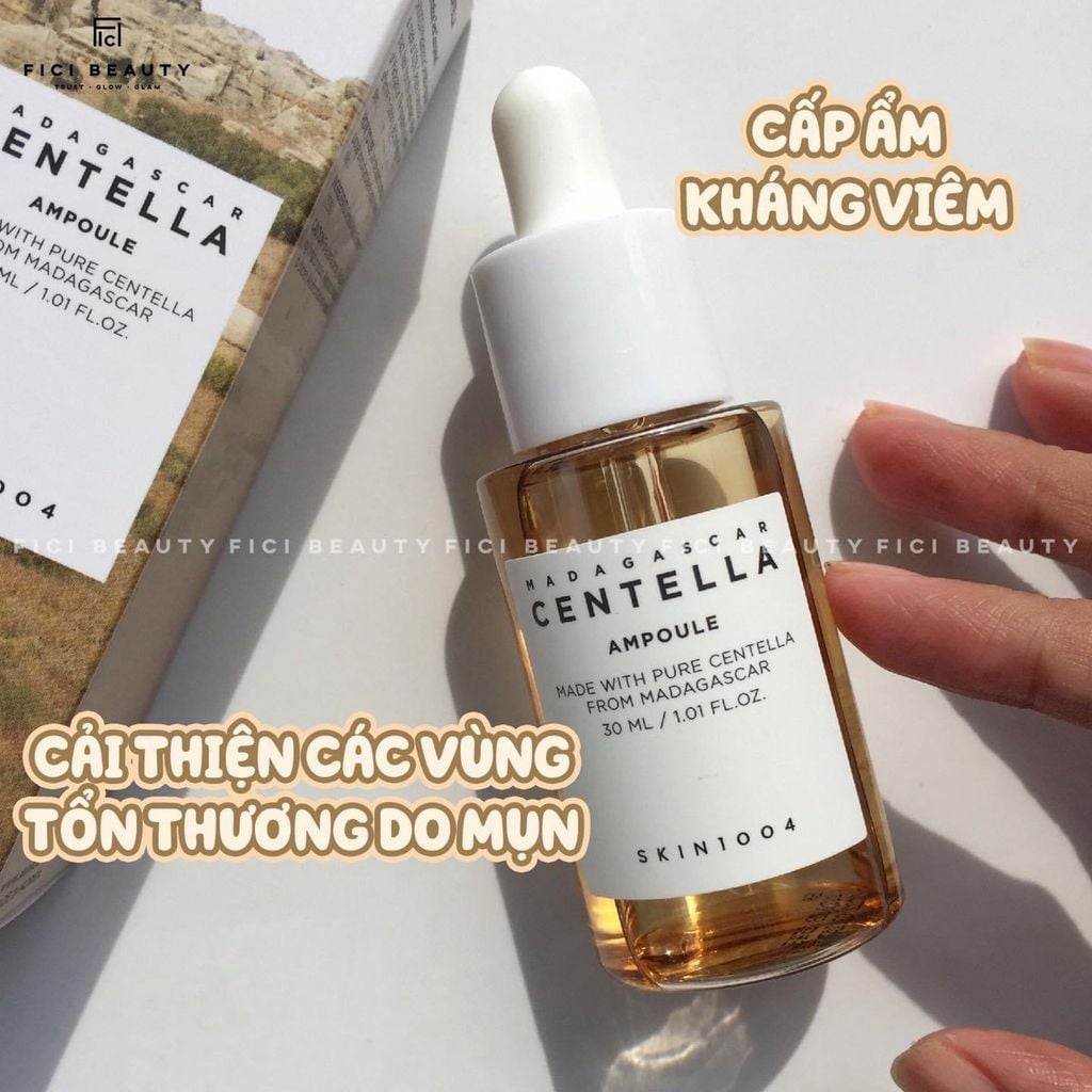 Tinh Chất Rau Má Skin1004 Centella – Giảm Mụn, Phục Hồi Da