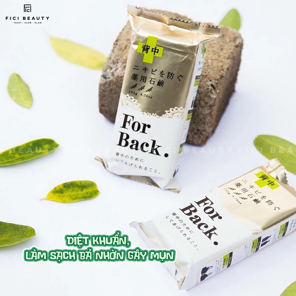 Xà Phòng Trị Mụn Lưng Pelican For Back Medicated Soap 135g