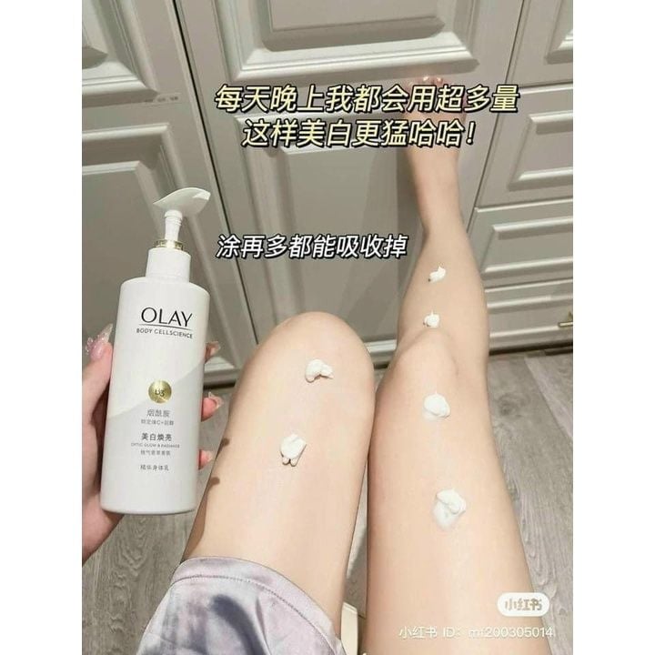 Dưỡng Thể Trắng Sáng Da Olay Body Cellscience B3 + Vitamin C Body Lotion 250ml - Phiên Bản Cao Cấp