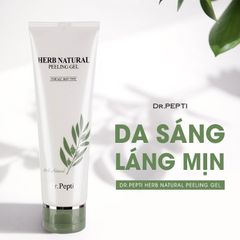 Gel Tẩy Da Chết Dr.Pepti Herb Natural Peeling Gel 130gr
