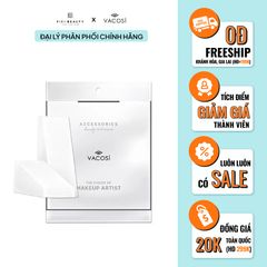 Set 12 Miếng Bông Phấn Ướt Tam Giác Pro Vacosi PRS Wedge Pro Sponge - PU01