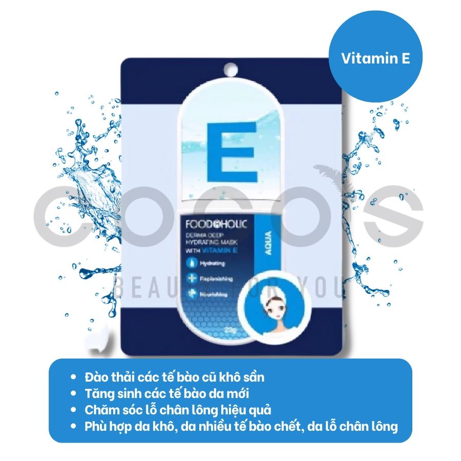Mặt Nạ Giấy Chăm Sóc Da Toàn Diện Foodaholic Essential Mask 23g