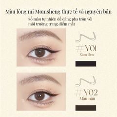 Bút phẩy mi kẻ mắt 2 đầu linh hoạt tinh tế tự nhiên VEECCI