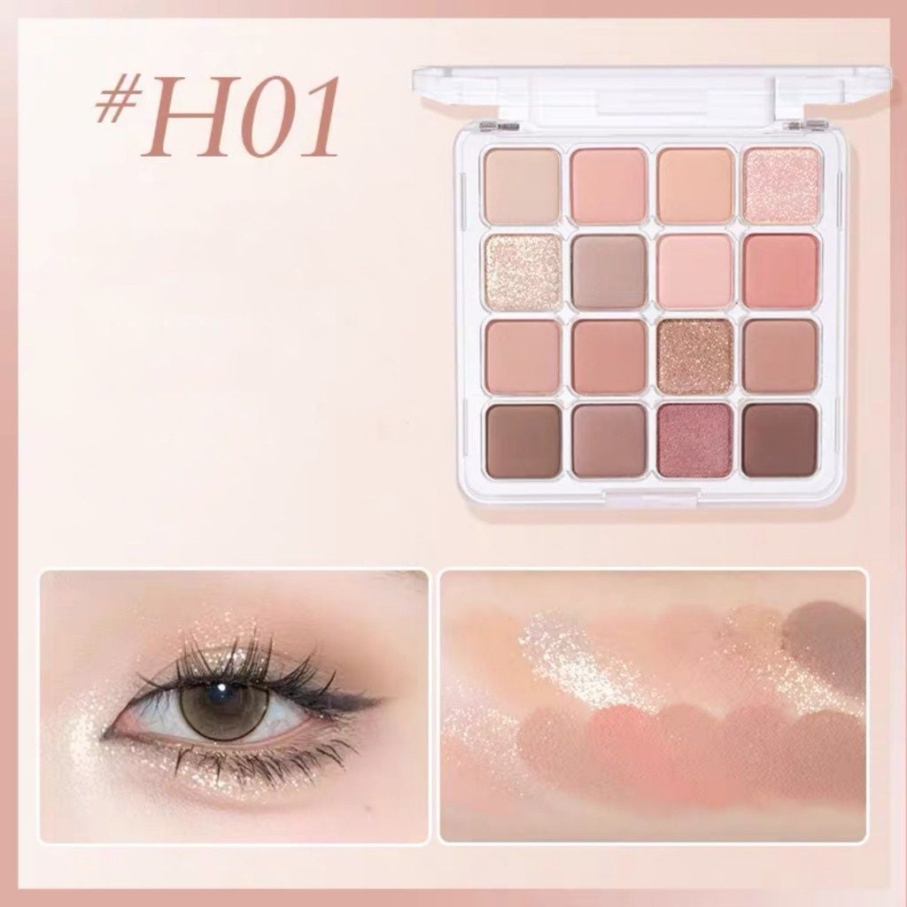 Bảng phấn mắt 16 ô màu Hold Live Sunset Magic Eyeshadow Tray Holdlive