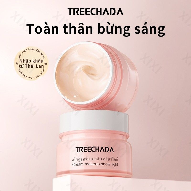 Kem Trang Điểm Và Dưỡng Da Khi Make Up Treechada
