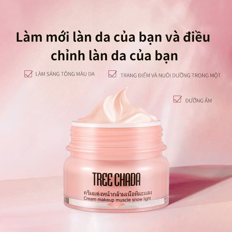 Kem Trang Điểm Và Dưỡng Da Khi Make Up Treechada
