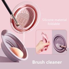 Chậu Làm Sạch Cọ Trang Điểm Bằng Silicone Jary