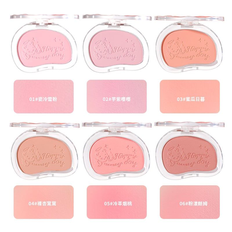 Phấn Má Hồng Warm Sweet Pink Cheek Blush Xixi