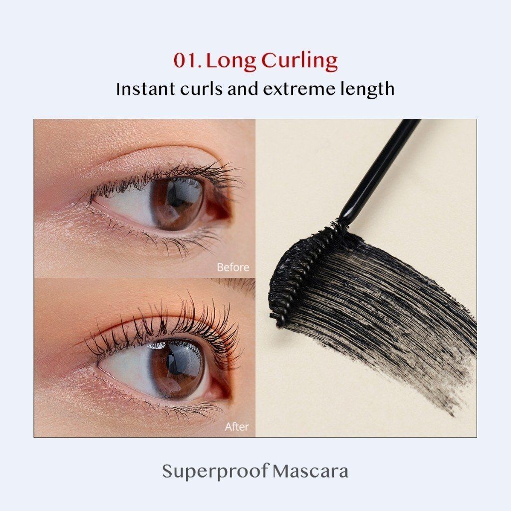 Mascara Clio Kill Lash Superproof - Chống Nước, Cong Và Dài Mi