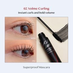 Mascara Clio Kill Lash Superproof - Chống Nước, Cong Và Dài Mi