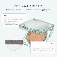 Phấn Nước Clio Kill Cover Skin Fixer Cushion SPF50+ PA+++(kèm 1 lõi Refill - hộp nhựa)