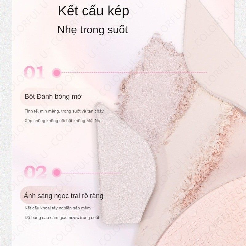 Phấn Bắt Sáng Highlight 3 ô VEECCI 7.5g