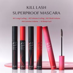 Mascara Clio Kill Lash Superproof - Chống Nước, Cong Và Dài Mi