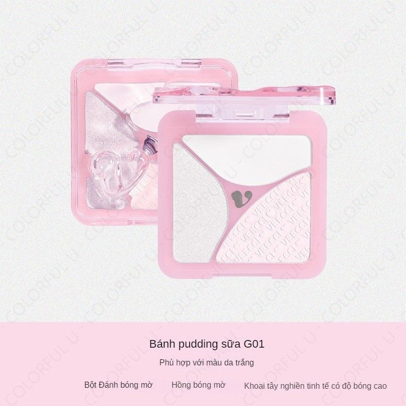 Phấn Bắt Sáng Highlight 3 ô VEECCI 7.5g