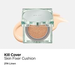 Phấn Nước Clio Kill Cover Skin Fixer Cushion SPF50+ PA+++(kèm 1 lõi Refill - hộp nhựa)