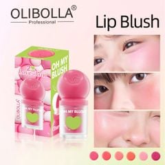 Olibolla 2 TRONG 1 Liquid Blush Love Jam Liquid Blusher & Lip Glaze