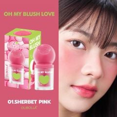 Olibolla 2 TRONG 1 Liquid Blush Love Jam Liquid Blusher & Lip Glaze